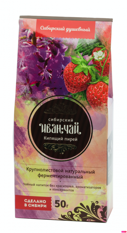 Ivan-tea "Boiling Piraeus" / cardboard / 50 gr / Siberian Ivan-Tea / Sunny Siberia