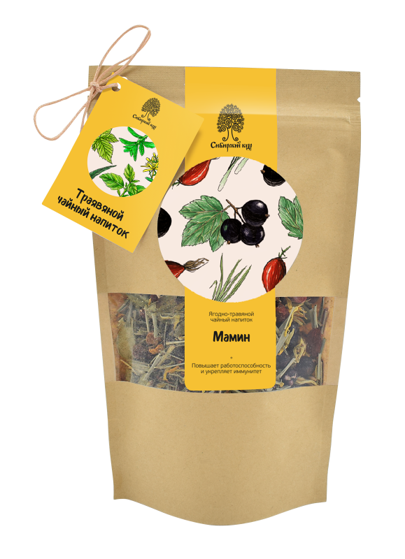 Herbal tea drink "Mom" / CraftTea / 50 g / Siberian cedar