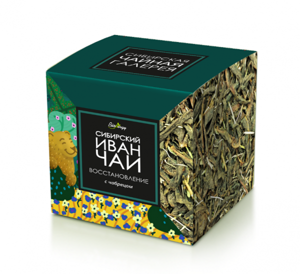 Ivan-tea RESTORATION OF FORCE (with thyme) / 50 g / box / BioNergy